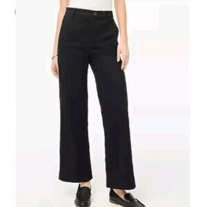 J. Crew Black Wide Leg Pants